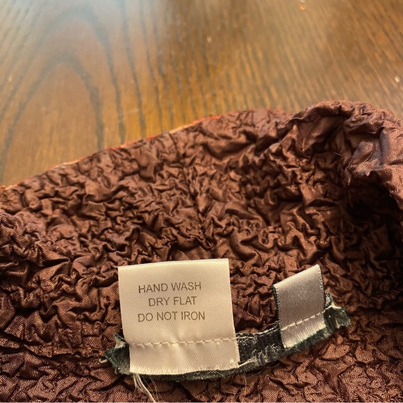 VTG 90s Alberto Makali Red Shimmer Sequined Textured Jacket Size Small - Picture 3 of 5